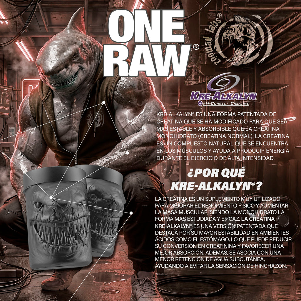 ONE RAW® Kre-Alkalyn® Creatine