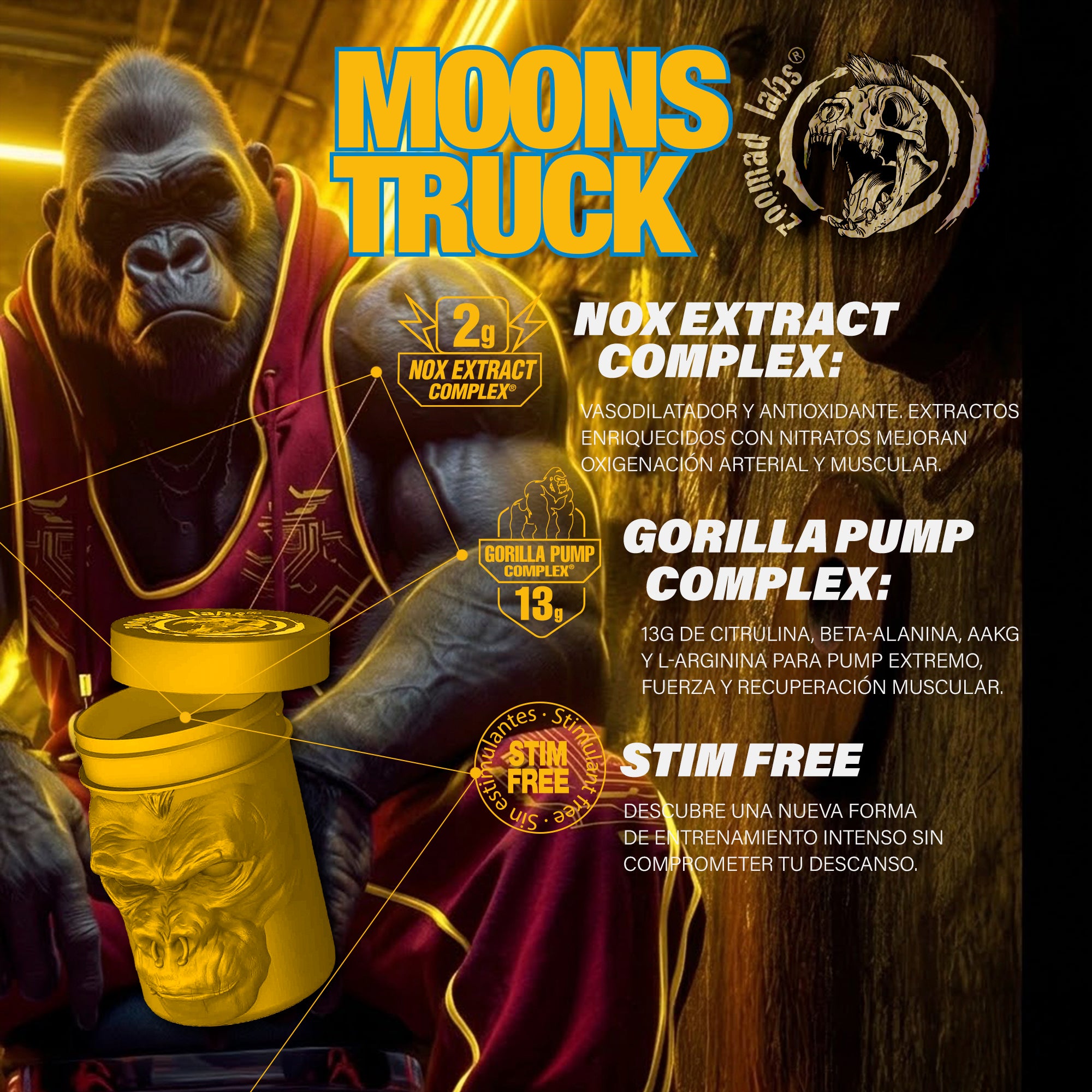 MOONSTRUCK® II Zero · PRE-ENTRENO