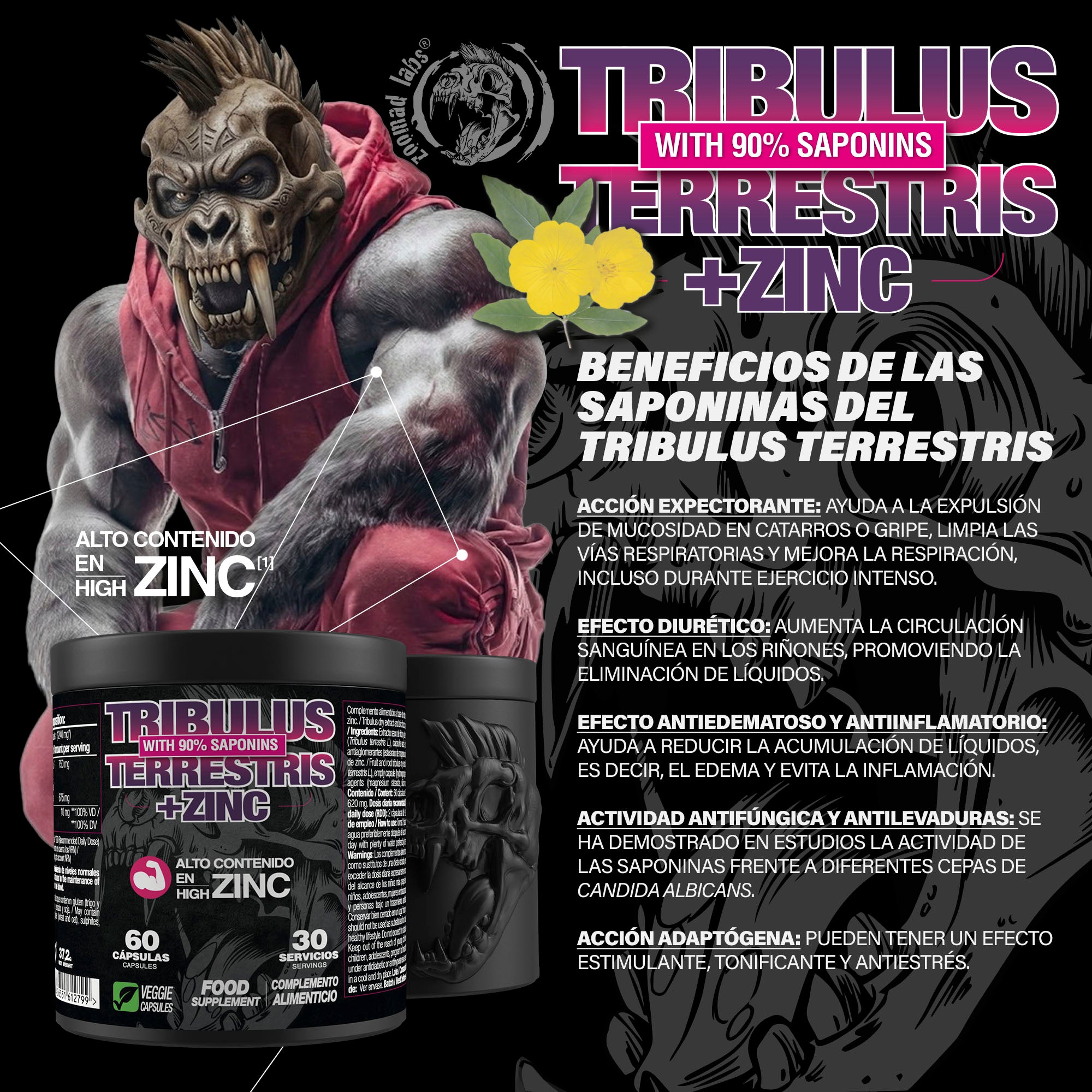TRIBULUS TERRESTRIS + ZN