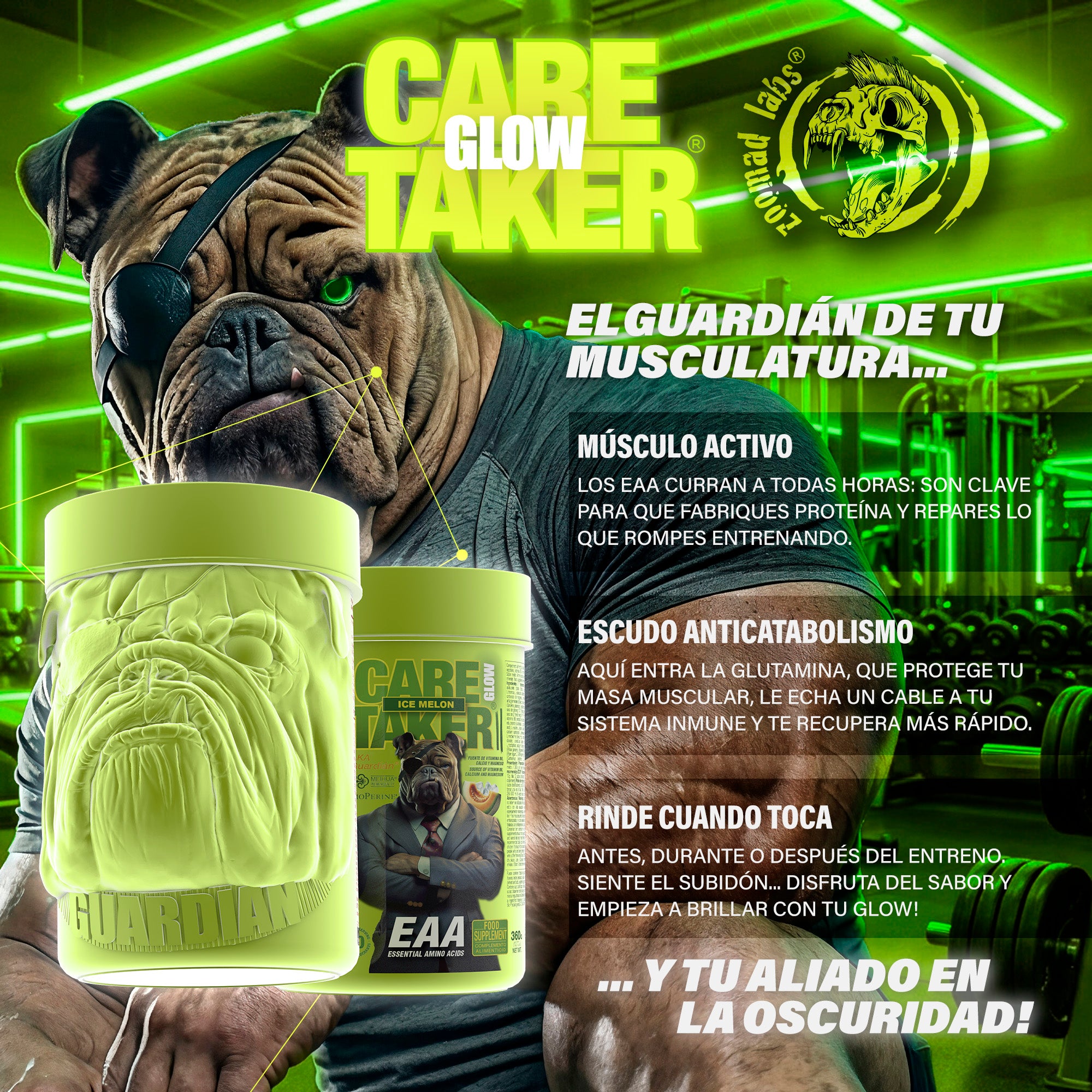 CARETAKER® II EAA Glow · AMINOÁCIDOS