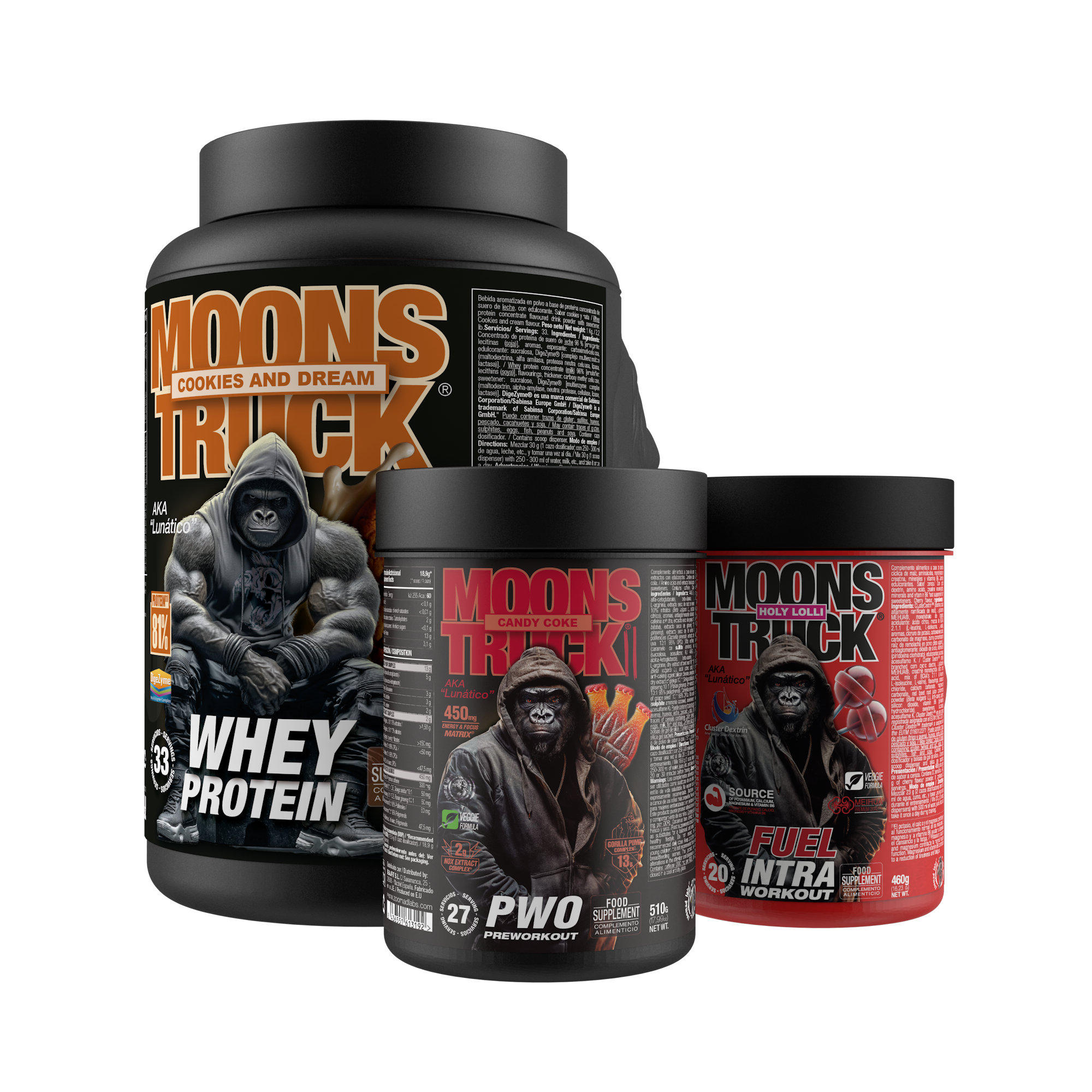 Pack rendimiento #GORILLA