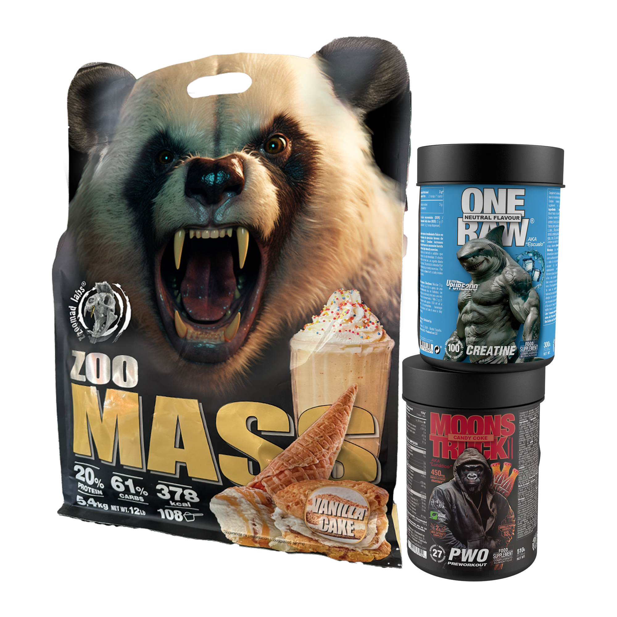 Pack Volumen #MASSMONSTER
