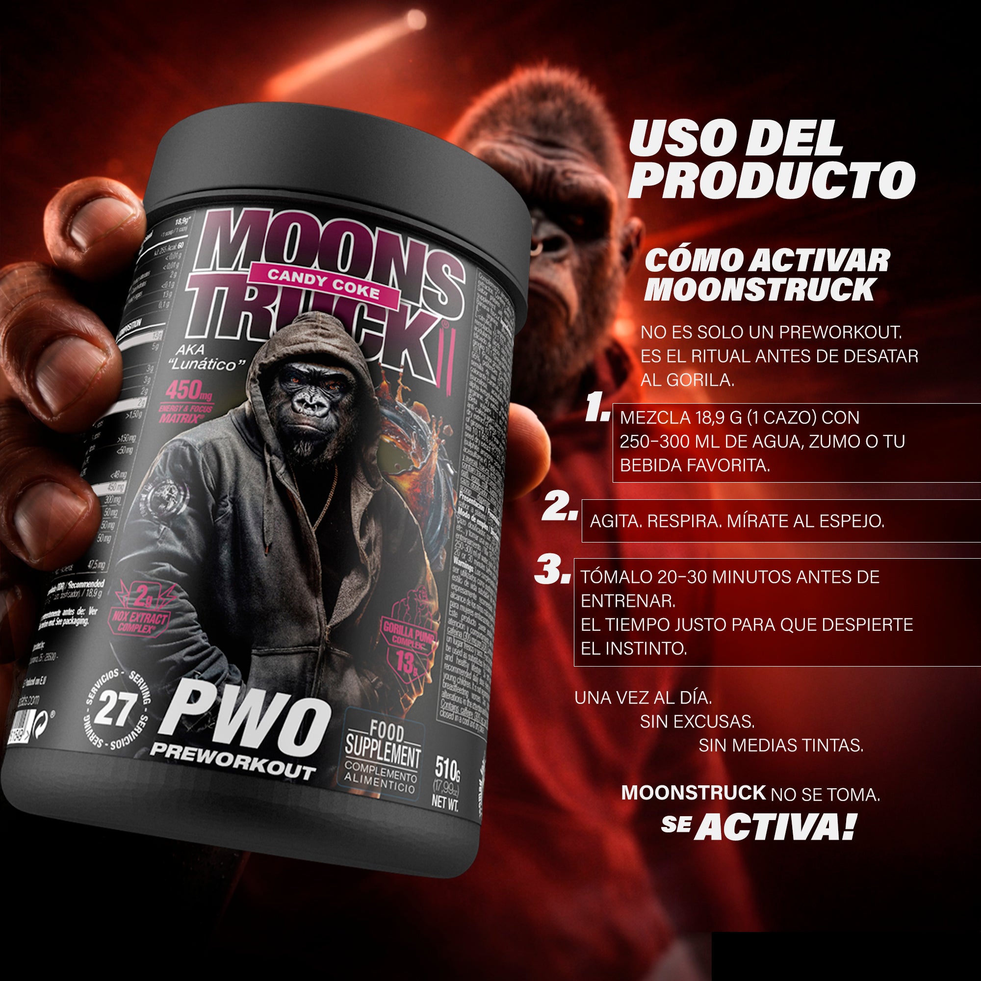 MOONSTRUCK® II · PRE-ENTRENO