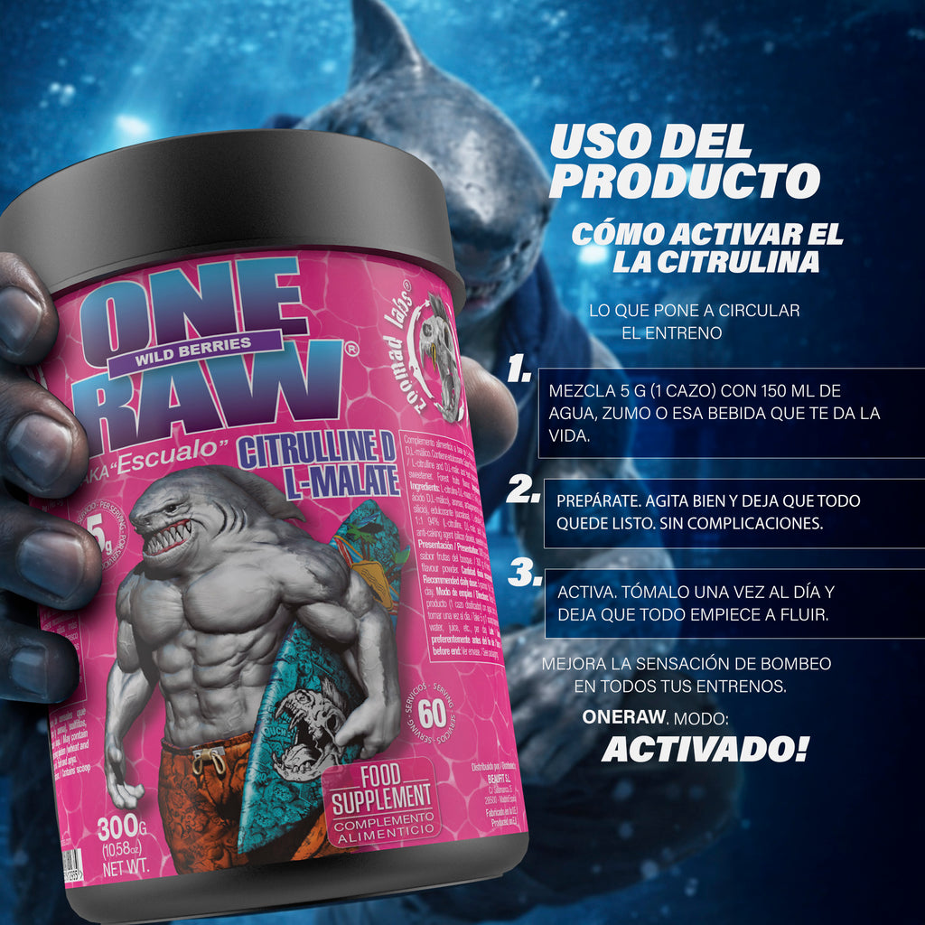 ONE RAW® Citrulina D,L-Malato