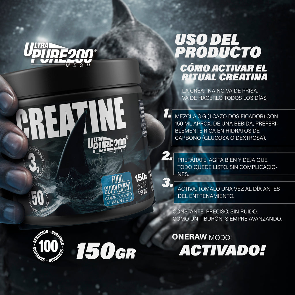 ONE RAW® POCKET Creatine